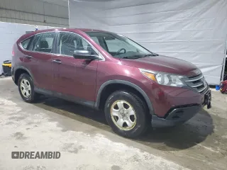 2014 Honda CR-V LX with VIN 5J6RM4H35EL041029, listed as a Copart auction lot 50498975 with 81,185 mi miles and Salvage Title. Bid and sale history available at DreamBid. Image 4.