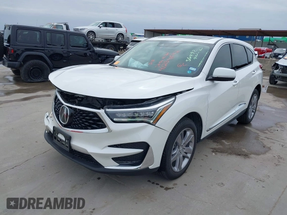2020 Acura RDX Advance with VIN 5J8TC2H72LL022362, listed as a IAAI auction lot 41254692 with 18,739 mi miles and . Bid and sale history available at DreamBid. Image 18.