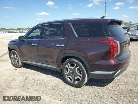 2024 Hyundai Palisade Limited z VIN KM8R5DGE0RU762098, wystawiony jako Copart lot #49864755 z przebiegiem 1 003 mil mil oraz Szkoda całkowita • Salvage title. Historia ofert i sprzedaży dostępna na DreamBid. Obrazek 2.