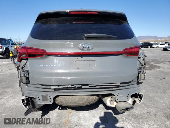2023 Hyundai Santa Fe SE with VIN 5NMS14AJXPH646435, listed as a Copart auction lot 89391255 with 38,621 mi miles and Salvage Title. Bid and sale history available at carsss.com. Image 6.
