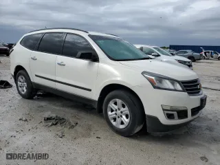 2015 Chevrolet Traverse LS with VIN 1GNKRFED4FJ201858, listed as a Copart auction lot 47071475 with 133,717 mi miles and Clean Title. Bid and sale history available at carsss.com. Image 4.