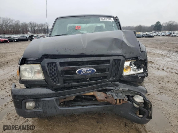 2007 Ford Ranger STX with VIN 1FTYR44U97PA25851, listed as a Copart auction lot 86452244 with 163,399 mi miles and Clean Title. Bid and sale history available at carsss.com. Image 5.