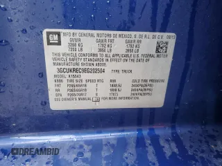 2014 Chevrolet Silverado 1500 LT with VIN 3GCUKREC9EG202504, listed as a Copart auction lot 51528055 with 190,790 mi miles and Salvage Title. Bid and sale history available at DreamBid. Image 12.