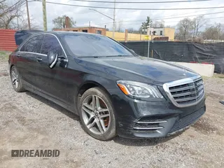 2019 Mercedes-Benz S 560 z VIN WDDUG8GB7KA473948, wystawiony jako IAAI lot #42072151 z przebiegiem 26 550 mil mil oraz . Historia ofert i sprzedaży dostępna na DreamBid. Obrazek 1.