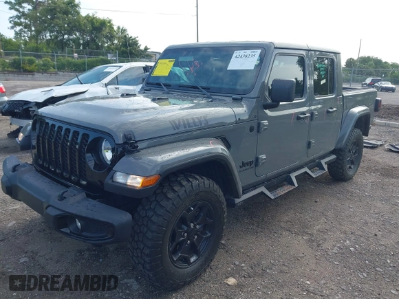 2021 Jeep Gladiator Willys с VIN 1C6HJTAG7ML513528, выставлен на аукционе IAAI как лот 42438235 с пробегом 83 334 миль миль и . История ставок и продаж доступна на DreamBid. Изображение 17.