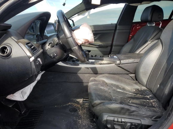 2015 BMW 6 Series 650i with VIN WBA6B2C57FGB99619, listed as a Copart auction lot 83660614 with 51,551 mi miles and Salvage Title. Bid and sale history available at carsss.com. Image 7.