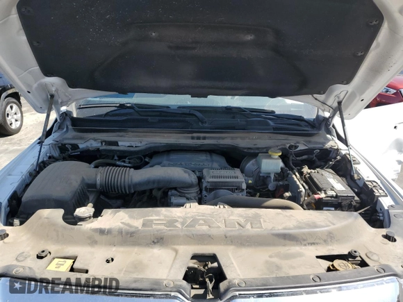 2021 Ram 1500 Big Horn with VIN 1C6RREFT2MN747109, listed as a Copart auction lot 58084855 with 77,604 mi miles and Salvage title. Bid and sale history available at DreamBid. Image 11.