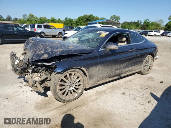 2018 Mercedes-Benz C 300 with VIN WDDWJ4JB0JF725438, listed as a Copart auction lot 53287065 with 83,059 mi miles and Clean Title. Bid and sale history available at carsss.com. Image 1.