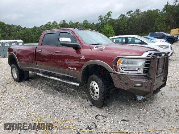 2019 Ram 3500 Laramie with VIN 3C63RRJL7KG622617, listed as a Copart auction lot 62726694 with 135,163 mi miles and Clean Title. Bid and sale history available at carsss.com. Image 4.
