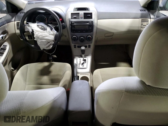 2012 Toyota Corolla L with VIN 5YFBU4EE8CP006549, listed as a Copart auction lot 53805285 with 100,980 mi miles and Salvage Title. Bid and sale history available at carsss.com. Image 8.