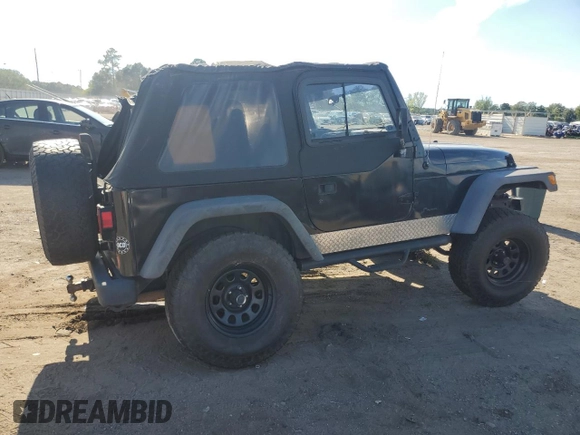 2002 Jeep Wrangler X with VIN 1J4FA39S12P732459, listed as a Copart auction lot 68877244 with 167,368 mi miles and Salvage Title. Bid and sale history available at carsss.com. Image 3.