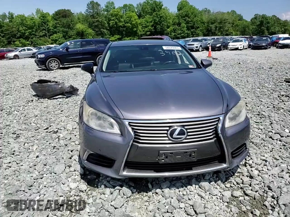 2013 Lexus LS 460 with VIN JTHBL5EF9D5113902, listed as a Copart auction lot 58020065 with 234,478 mi miles and Salvage title. Bid and sale history available at DreamBid. Image 13.