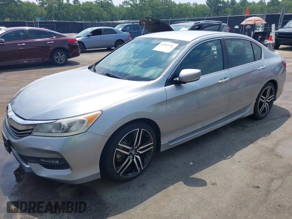 2016 Honda Accord Sport with VIN 1HGCR2F52GA176023, listed as a IAAI auction lot 42560781 with 120,430 mi miles and . Bid and sale history available at DreamBid. Image 17.