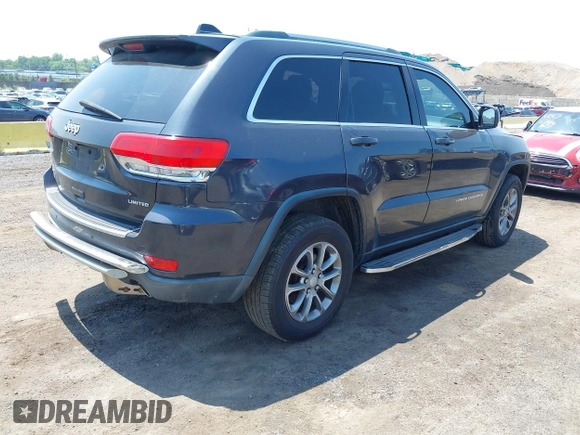 2014 Jeep Grand Cherokee Limited z VIN 1C4RJFBG7EC273458, wystawiony jako IAAI lot #42458515 z przebiegiem 161 090 mil mil oraz . Historia ofert i sprzedaży dostępna na DreamBid. Obrazek 4.