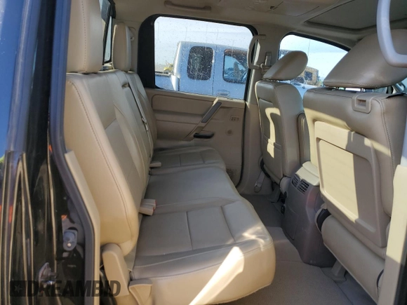 2013 Nissan Titan SV with VIN 1N6AA0EC1DN310572, listed as a Copart auction lot 50017235 with 114,349 mi miles and Salvage title. Bid and sale history available at DreamBid. Image 10.