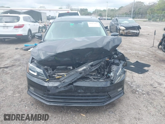 2016 Volkswagen Jetta Sedan 1.8T SEL with VIN 3VWL07AJ9GM258065, listed as a IAAI auction lot 41617182 with 164,891 mi miles. Bid and sale history available at carsss.com. Image 12.