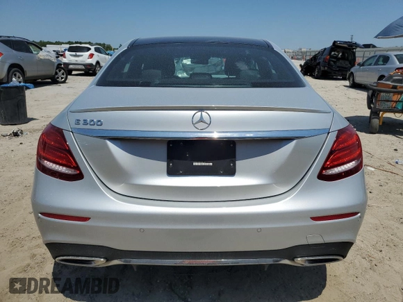2018 Mercedes-Benz E-Class E 300 with VIN WDDZF4JB4JA380152, listed as a Copart auction lot 52855905 with 27,376 mi miles and Salvage Title. Bid and sale history available at carsss.com. Image 6.