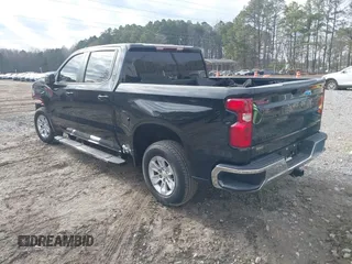 2022 Chevrolet Silverado 1500 LT with VIN 1GCPACEK1NZ645881, listed as a IAAI auction lot 41251050 with 22,932 mi miles. Bid and sale history available at carsss.com. Image 3.
