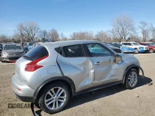 2011 Nissan Juke SV with VIN JN8AF5MV0BT018977, listed as a Copart auction lot 48322355 with 179,557 mi miles and Salvage Title. Bid and sale history available at carsss.com. Image 3.