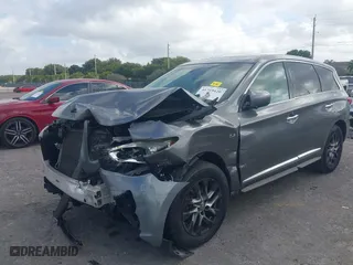 2015 Infiniti QX60 with VIN 5N1AL0MN1FC500592, listed as a IAAI auction lot 41719420 with 189,245 mi miles. Bid and sale history available at carsss.com. Image 18.