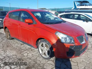 2010 Pontiac Vibe w/1SB with VIN 5Y2SP6E0XAZ406123, listed as a IAAI auction lot 41416884 with 0 mi miles. Bid and sale history available at carsss.com. Image 1.