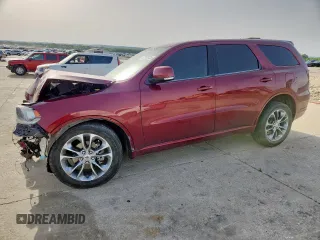 2019 Dodge Durango GT Plus z VIN 1C4RDHDG4KC690953, wystawiony jako Copart lot #57103035 z przebiegiem 71 805 mil mil oraz Szkoda całkowita • Salvage title. Historia ofert i sprzedaży dostępna na DreamBid. Obrazek 1.