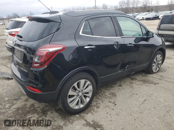 2018 Buick Encore Preferred with VIN KL4CJASB5JB559011, listed as a Copart auction lot 46150615 with 163,845 mi miles and Salvage Title. Bid and sale history available at carsss.com. Image 3.