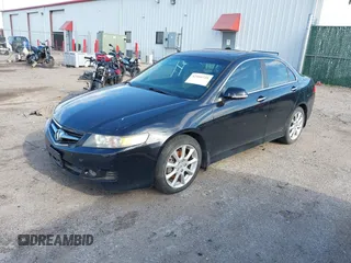 2006 Acura TSX with VIN JH4CL968X6C033437, listed as a IAAI auction lot 42160725 with 168,429 mi miles. Bid and sale history available at carsss.com. Image 2.