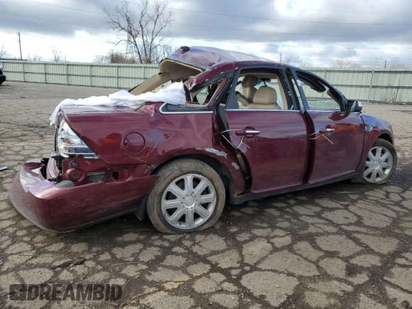 2008 Ford Taurus Limited with VIN 1FAHP25W88G125327, listed as a Copart auction lot 48890295 with 0 mi miles and Clean Title. Bid and sale history available at carsss.com. Image 3.