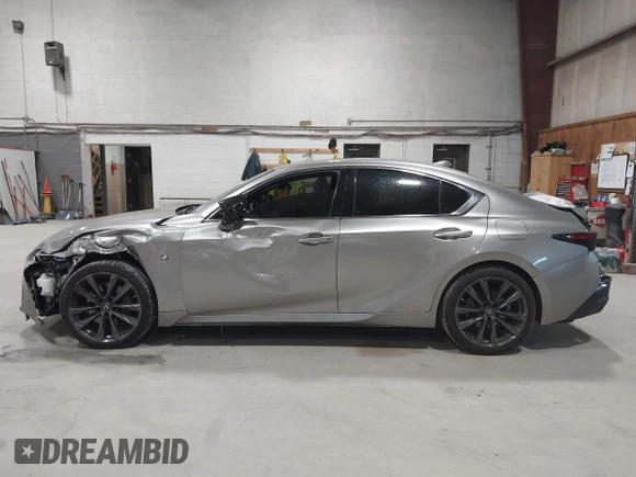 2022 Lexus IS 350 F Sport with VIN JTHGZ1E21N5026846, listed as a IAAI auction lot 42103720 with 49,500 mi miles and . Bid and sale history available at DreamBid. Image 15.