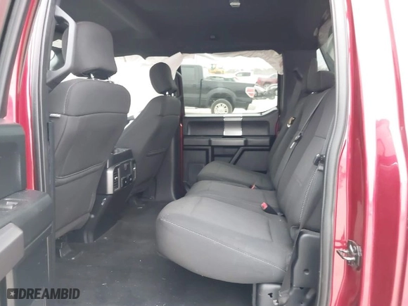 2017 Ford F-150 XL with VIN 1FTEW1EGXHFC76095, listed as a IAAI auction lot 41341104 with 127,746 mi miles. Bid and sale history available at carsss.com. Image 8.