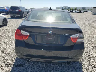 2007 BMW 3 Series 335i with VIN WBAVB73577VF54424, listed as a Copart auction lot 49334785 with 149,595 mi miles and Salvage title. Bid and sale history available at DreamBid. Image 6.