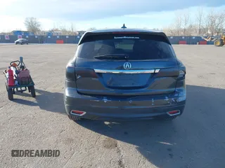 2014 Acura MDX with VIN 5FRYD3H28EB020910, listed as a IAAI auction lot 41035233 with 1 mi miles. Bid and sale history available at carsss.com. Image 16.