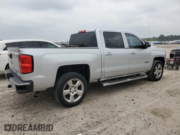 2017 Chevrolet Silverado 1500 LT with VIN 3GCPCREC4HG119318, listed as a Copart auction lot 51225265 with 123,209 mi miles and Salvage Title. Bid and sale history available at DreamBid. Image 3.