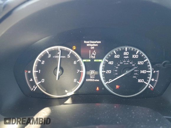 2022 Acura ILX with VIN 19UDE2F32NA001301, listed as a Copart auction lot 87254814 with 39,553 mi miles and Salvage Title. Bid and sale history available at DreamBid. Image 9.