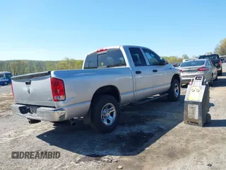 2005 Dodge 1500 SLT with VIN 1D7HA18N95S273980, listed as a IAAI auction lot 42154184 with 251,404 mi miles. Bid and sale history available at carsss.com. Image 4.