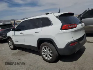2018 Jeep Cherokee Latitude Plus with VIN 1C4PJLLBXJD561813, listed as a Copart auction lot 58551815 with 36,499 mi miles and Salvage title. Bid and sale history available at DreamBid. Image 2.
