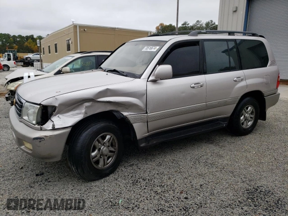 1999 Toyota Land Cruiser with VIN JT3HT05J4X0031312, listed as a Copart auction lot 78516674 with 308,642 mi miles and Salvage Title. Bid and sale history available at carsss.com. Image 1.