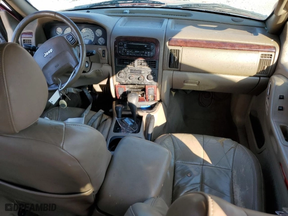 2003 Jeep Grand Cherokee Limited with VIN 1J8GW58N33C568751, listed as a Copart auction lot 71453464 with 277,216 mi miles and Salvage Title. Bid and sale history available at carsss.com. Image 8.