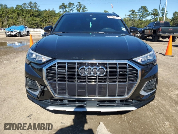 2022 Audi Q3 Premium with VIN WA1AUCF30N1006159, listed as a Copart auction lot 81785574 with 53,880 mi miles and Salvage Title. Bid and sale history available at carsss.com. Image 5.