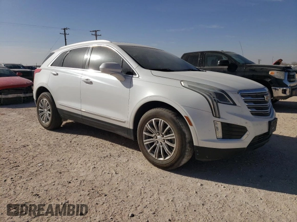 2017 Cadillac XT5 Luxury FWD with VIN 1GYKNBRS2HZ188743, listed as a Copart auction lot 46492805 with 178,865 mi miles and Salvage Title. Bid and sale history available at carsss.com. Image 4.