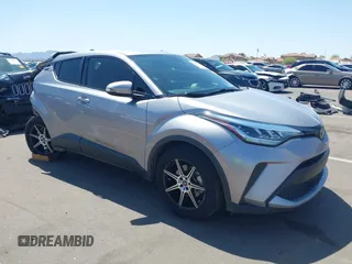 2020 Toyota C-HR LE with VIN JTNKHMBX4L1088502, listed as a IAAI auction lot 41982312 with 69,160 mi miles and . Bid and sale history available at DreamBid. Image 1.