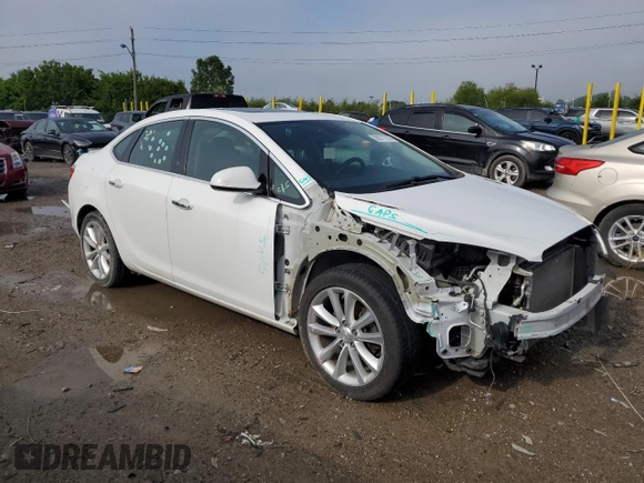 2016 Buick Verano Group with VIN 1G4PS5SK2G4184960, listed as a Copart auction lot 58577215 with 124,358 mi miles and Salvage title. Bid and sale history available at DreamBid. Image 4.