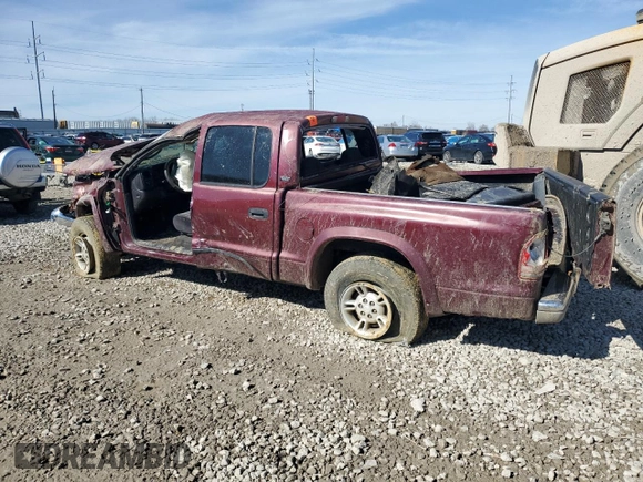 2000 Dodge Dakota Sport z VIN 1B7GG2AN6YS760921, wystawiony jako Copart lot #46891135 z przebiegiem Nie podano mil oraz Szkoda całkowita • Salvage title. Historia ofert i sprzedaży dostępna na DreamBid. Obrazek 2.