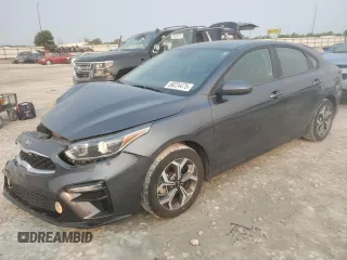 2021 Kia Forte FE with VIN 3KPF24AD3ME415016, listed as a Copart auction lot 59224475 with 57,624 mi miles and Salvage title. Bid and sale history available at DreamBid. Image 1.