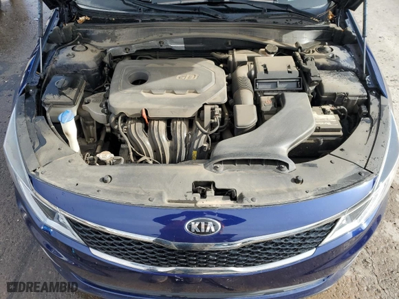 2018 Kia Optima LX with VIN 5XXGT4L33JG226195, listed as a Copart auction lot 49131105 with 121,431 mi miles and Clean Title. Bid and sale history available at carsss.com. Image 11.