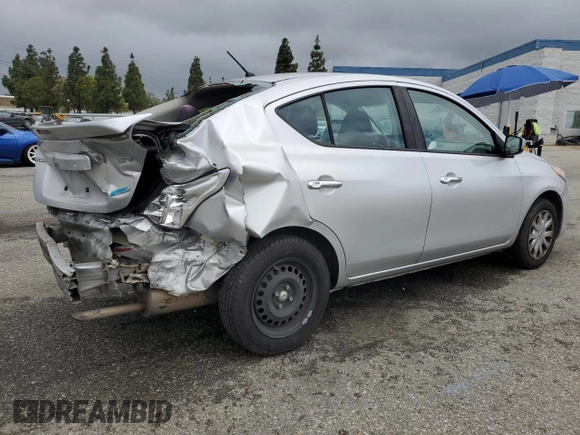 2015 Nissan Versa SV with VIN 3N1CN7APXFL852437, listed as a Copart auction lot 55702425 with 100,021 mi miles and Salvage title. Bid and sale history available at DreamBid. Image 3.