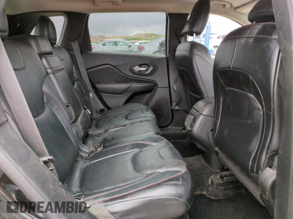 2014 Jeep Cherokee Trailhawk with VIN 1C4PJMBS1EW211570, listed as a Copart auction lot 51465845 with 156,320 mi miles and Salvage Title. Bid and sale history available at carsss.com. Image 10.