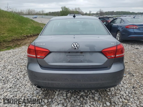 2015 Volkswagen Passat Wolfsburg Edition with VIN 1VWAT7A30FC117692, listed as a Copart auction lot 55518375 with 126,724 mi miles and Clean title. Bid and sale history available at DreamBid. Image 6.