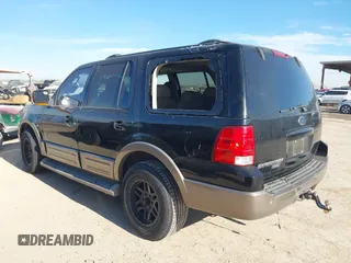 2003 Ford Expedition Eddie Bauer with VIN 1FMEU17W83LC17028, listed as a IAAI auction lot 41355928 with 229,271 mi miles. Bid and sale history available at carsss.com. Image 3.